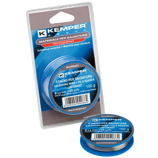 Loddetin 1,5mm. 100G 50% fra Kemper