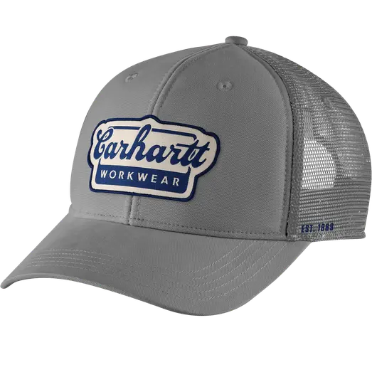 Carhartt patch cap grå