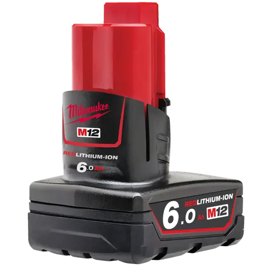 Milwaukee M12 B6 12V 6,0 Ah batteri