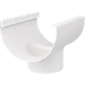Plastmo tudstykke 90 mm hvid
