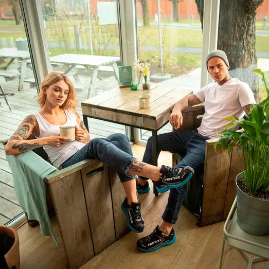 Airtox McLaren sikkerhedssko sort