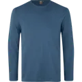 ID Interlock herre langærmet t-shirt indigo