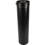 Varde skorsten sektion sort, 100 cm