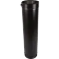Varde skorsten sektion sort, 100 cm