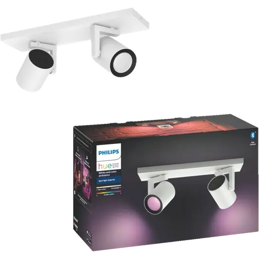 Philips Hue Argenta dobbelt spot GU10 LED