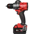 Milwaukee M18 FPD3-402C slagboremaskine inkl. 2 x 4,0 Ah batterier