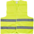Sikkerhedsvest voksen gul str. XL