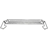 Everdure Fusion varmerist krom