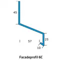 Icopal facadeprofil 6C alu 1m