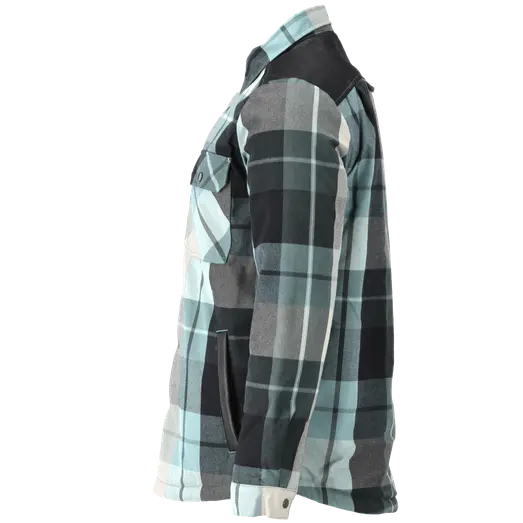 Mascot 23104 flannel skjorte m/fiberpelsfór skovgrøn ternet
