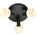 Nordlux Milford mini 3-Rondel loftslampe E14 sort