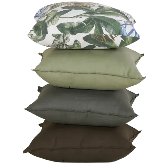 Pyntepuder til næsby Brun/grøn