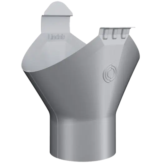 Lindab Rainline tudstykke - Ø87/150 mm