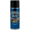 Hammerite glat-effekt metalmaling spray sort