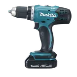 Makita DDF453RYJ 18V LXT bore-/skruemaskine 2x1.5 Ah batteri og lader