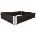 Palleramme sort - 19,5 x 80 x 120 cm