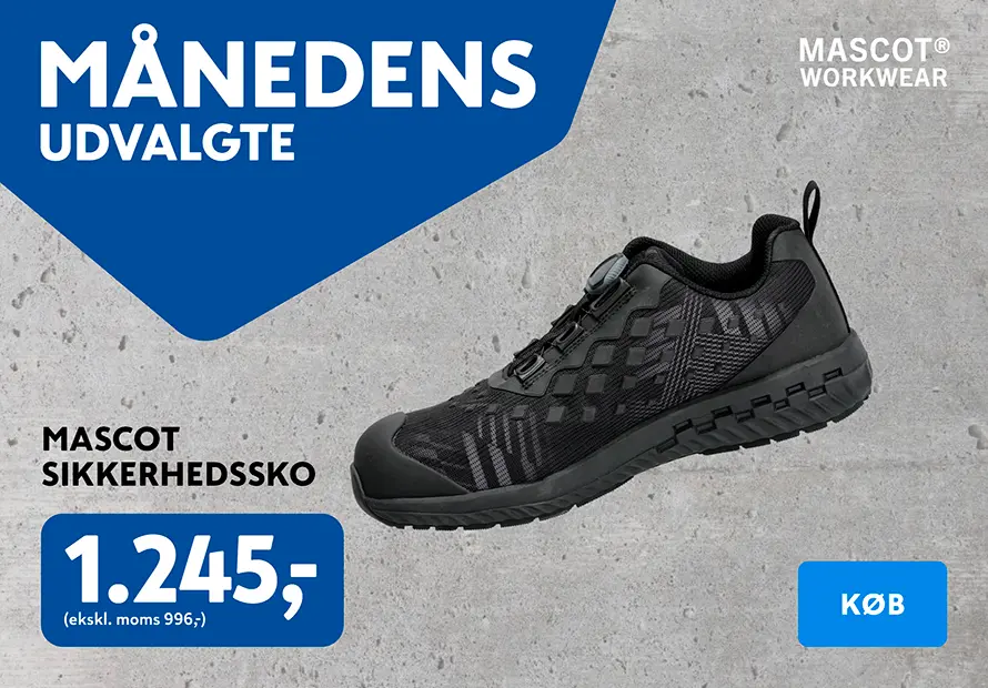 Månedens udvalgte - Mascot sikkerhedssko