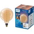 Philips Smart WiZ white LED pære E27 6,7W mega globe guld