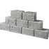 IBF Easyblokke Grå 15x18/30 cm