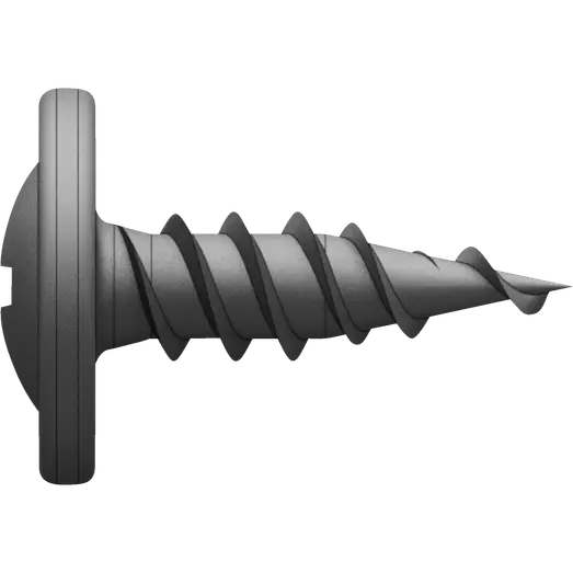 Spit P-Screw SS profilsamleskrue 4,2x13 mm PH2 forzinket sort 1000 stk