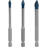 Bosch EXPERT HardCeramic HEX-9-borsæt, 5/6/8 mm, 3 stk.