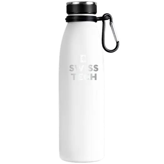 SwissTech termo drikkeflaske hvid 500ml.