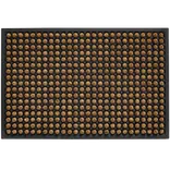 Clean Carpet Rubco dots kokos/gummimåtte 40 × 60 cm