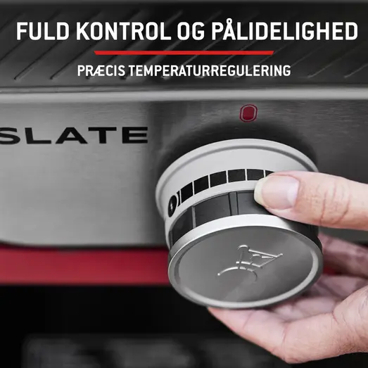 Weber® Slate GPD 76 cm Premium stegeplade gasgrill med vogn