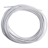 E-Line ledning rund 2x0,75 hvid 10 m