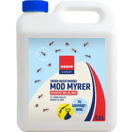 Borup expert swirr insektstop mod myrer 2,5l