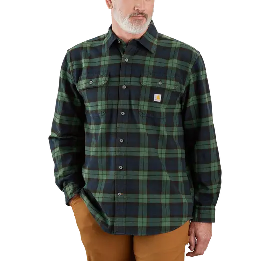 Carhartt flannel skjorte grøn