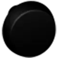 Scanbad Dot knopgreb Ø28/36 mm sort