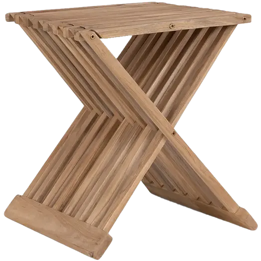 Bali skammel teak 35x45x40cm