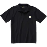 Carhartt polo t-shirt sort