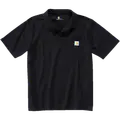 Carhartt polo t-shirt sort