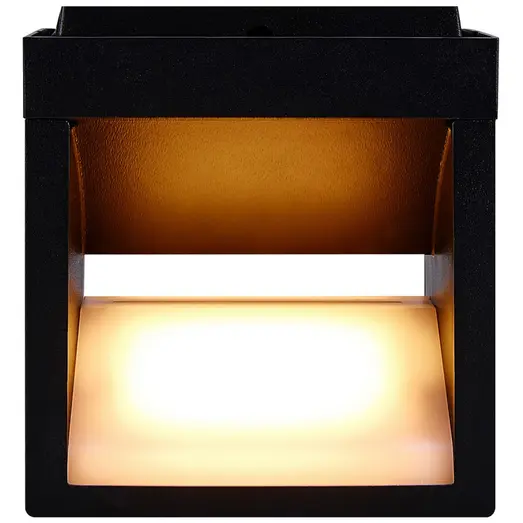 Nordlux Rivo udendørs LED væglampe sort