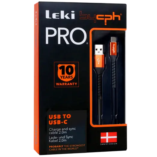 Bycph PRO Kabel - USB til USB-C, 2 m