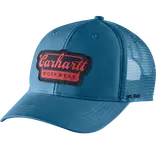 Carhartt patch cap blå