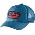 Carhartt patch cap blå