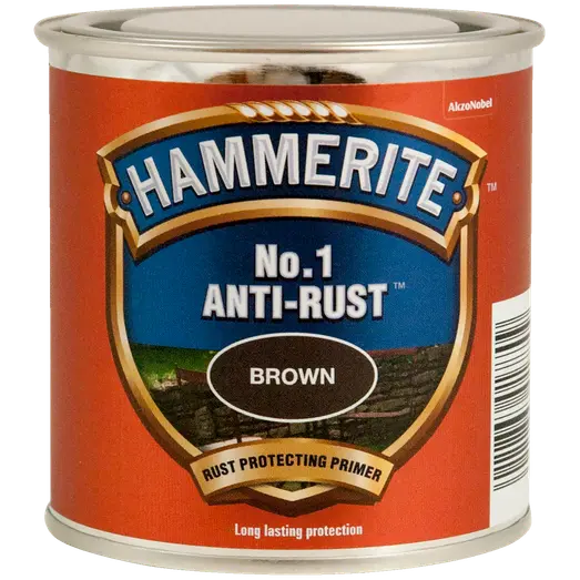 Hammerite No. 1 anti-rust primer mørk brun 250 ml
