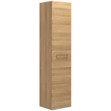 Scanbad Multo+ højskab 172x40x35 cm venstrehængt varm eg