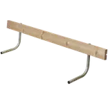 Plus Ryglæn til Classic Bord/Bænkesæt 177 cm ThermoWood®