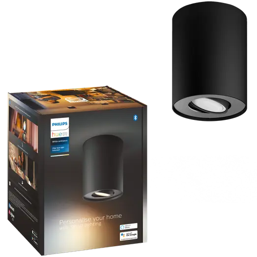 Philips Hue Pillar enkelt spotlysforlænger GU10 LED