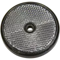 Refleks rund 70 mm hvid