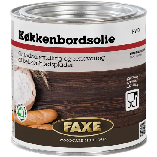 Faxe køkkenbordsolie hvid