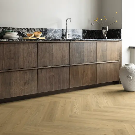 Pergo Vorma pad pro beige norwegian oak vinylgulv 126x630x6 mm