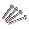 Plus bolte Ø10x65 mm 4 stk varmgalvaniseret