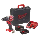Milwaukee M18 CBLPD-422C 18V slagboremaskine 1x4.0 + 1x2.0 Ah inkl. kuffert