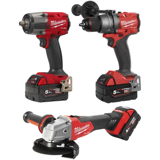 Milwaukee M18 FPP2BJ-552B Powerpack elværktøjssæt