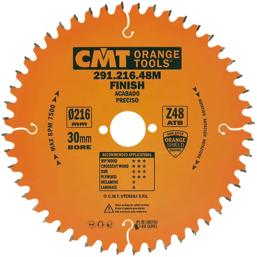 CMT savklinge 216x2,8x30 mm Z48W neg.